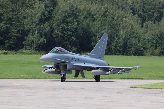 Niemieckie Eurofighter Typhoon w Polsce