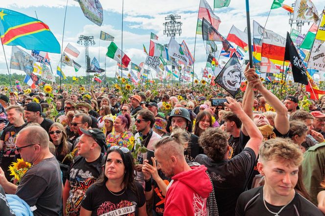 Festiwalowicze na Pol'and Rock Festivalu 2025