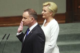 Andrzej i Agata Dudowie - fryzury z młodości