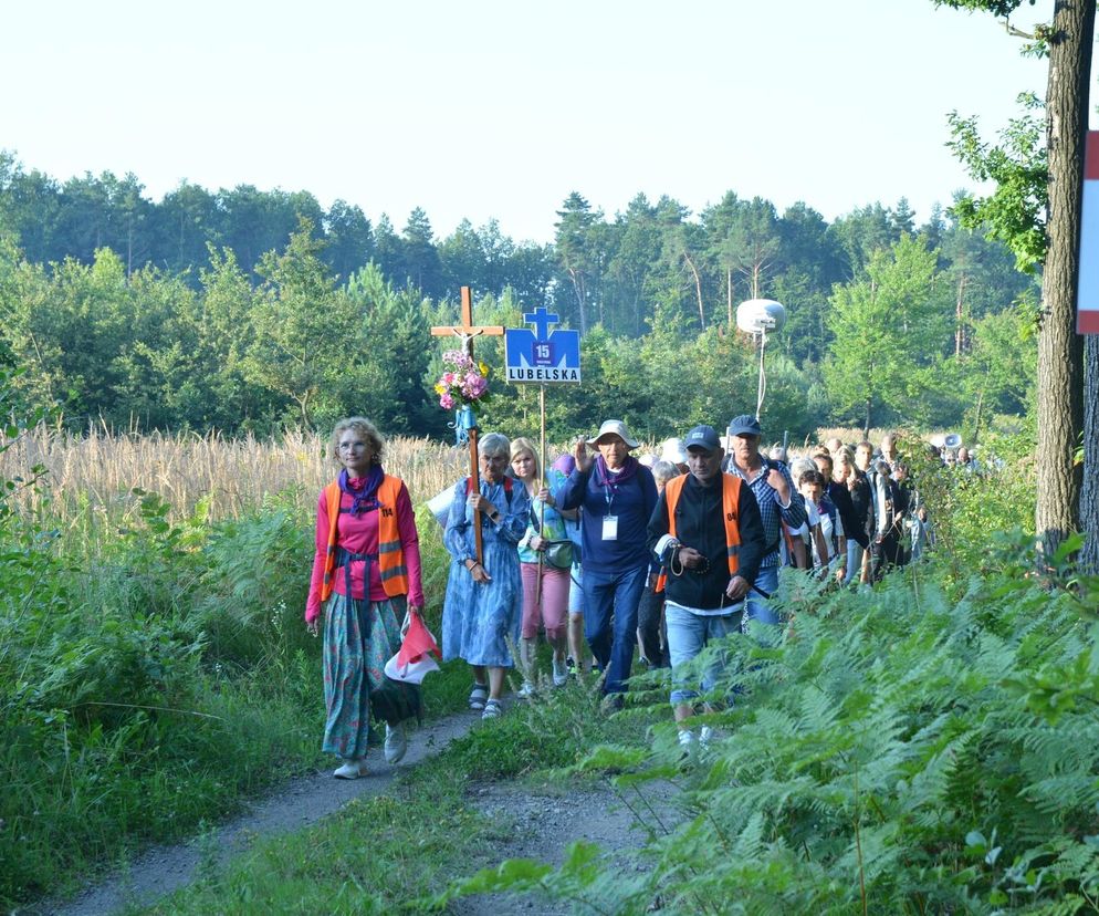 Pielgrzymi z archidiecezji lubelskiej w drodze na Jasną Górę