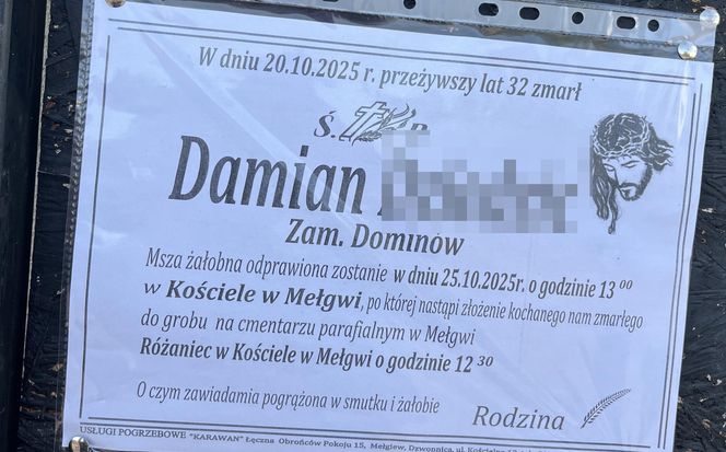 Śmiertelny wypadek koło Świdnika. Nie żyje 32-letni Damian