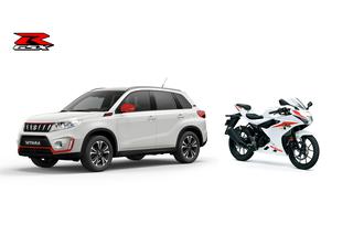 Suzuki sprzedaje nietypowy pakiet - Vitara GSX-R plus motocykl GSX-R 125