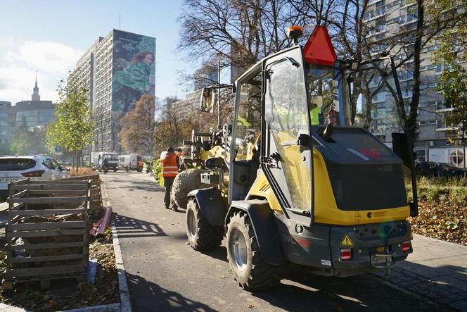 Trwa sadzenie 63 drzew na Marszałkowskiej. Przebudowa ulicy dobiega końca