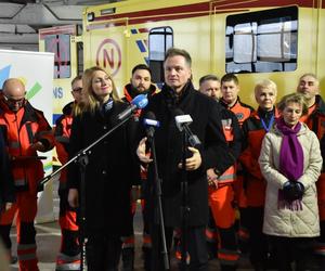 Nowoczesny ambulans do przewożenia noworodków w Olsztynie. Trafił do stacji pogotowia ratunkowego