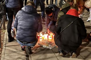 Tak koledzy oddali hołd zastrzelonemu policjantowi. Mateusz miał 34-lata