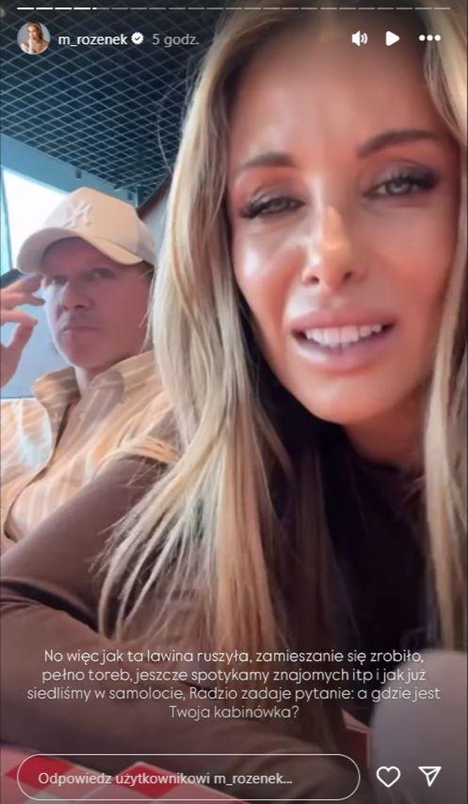 Rozenek-Majdan wyskoczyła z samolotu! Armagedon na lotnisku, dzieci wyproszone!