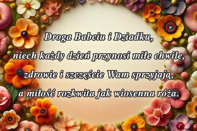 Życzenia dla babci i dziadka