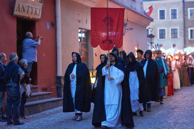 Pożar Lublina! Przypomnieli wydarzenia sprzed 299 lat. Zobaczcie!