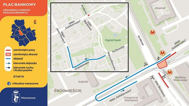 Plac Bankowy w Warszawie