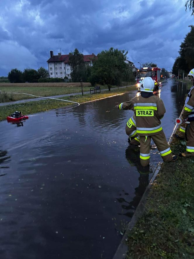 Gwałtowne burze przeszły nad woj. śląskim