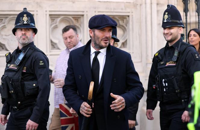 David Beckham stał kilkanaście godzin, by pożegnać królową