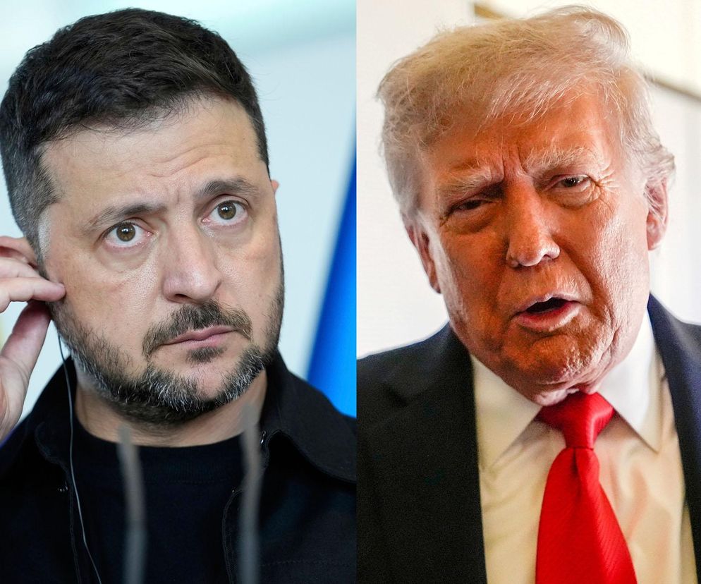Wołodymyr Zełenski & Donald Trump