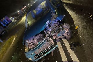 Rozbite auta w Kościanie