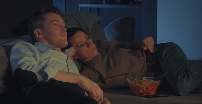 M jak miłość odc. 1874. Jakub Karski (Krzysztof Kwiatkowski), Martyna (Magdalena Turczeniewicz)