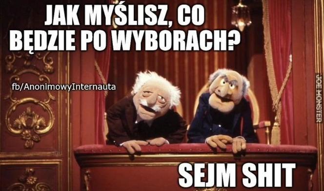 Wybory 2023. Internet nie zawiódł. Zobaczcie tylko te memy! 