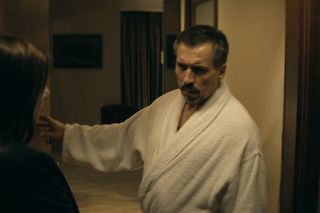 Krew z krwi 3, odc. 5: Zygmunt Tarczyński (Mirosław Haniszewski), Carmen (Agata Kulesza)