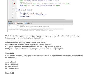 Egzamin zawodowy informatyk - przykładowe zadania. Nazwa kwalifikacji: Projektowanie, programowanie i testowanie aplikacji