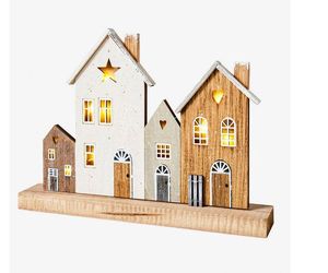 Świetlne dekoracje na Boże Narodzenie