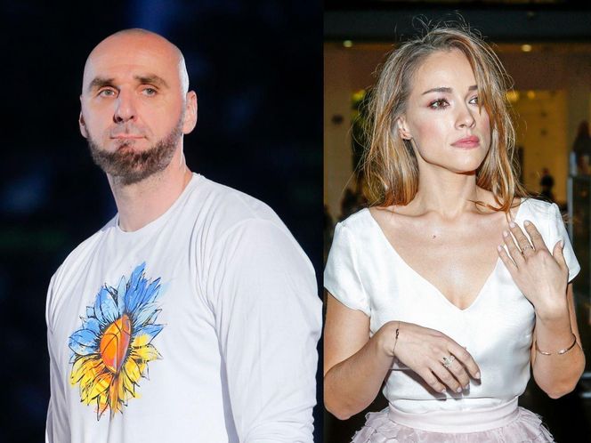 Marcin Gortat  i Alicja Bachleda-Curuś