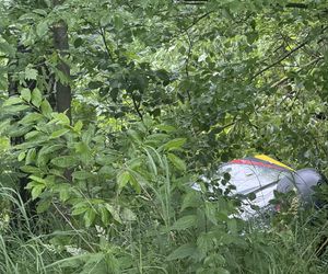 Wypadek wiatrakowca w Świętochłowicach
