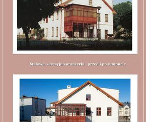 Siedziba Starostwa Powiatowego w Kartuzach przed i po remoncie