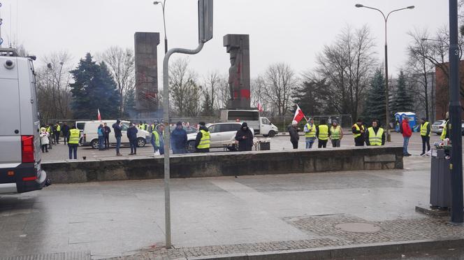 Protest rolników w Olsztynie 21 lutego. Co dzieje się w centrum?