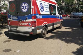 Pożar w centrum Wrocławia. Ogień objął część budynku na Manhattanie