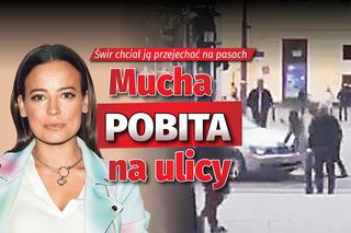 Anna Mucha pobita w centrum Warszawy!