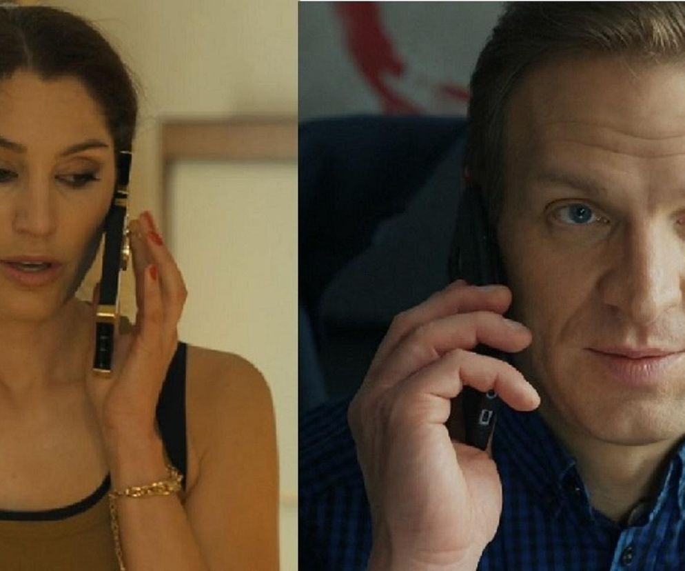 Barwy szczęścia, odcinek 3216. Celina (Orina Krajewska), Łukasz (Michał Rolnicki)