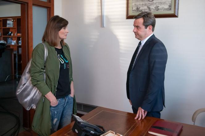 Na Wspólnej, odcinek 2809, Kinga (Ilona Wrońska), Maciek (Rafał Sisicki)