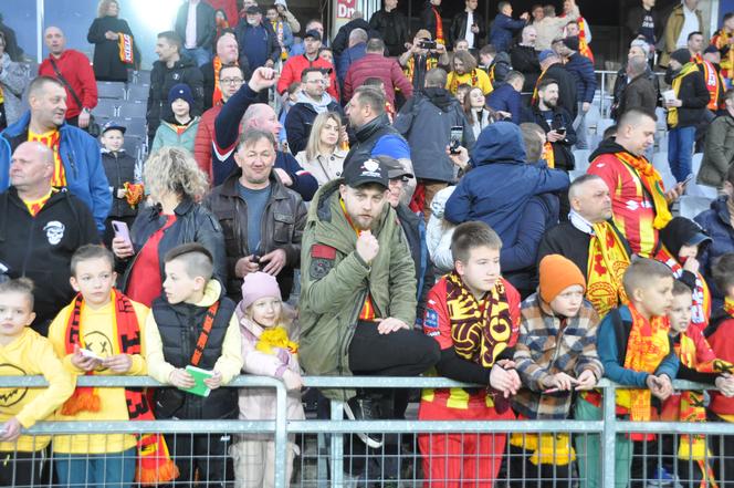 Korona Kielce - Jagiellonia Białystok. Żółto-czerwone derby w obiektywie