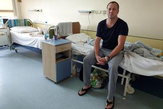 Skatował go naćpany pacjent