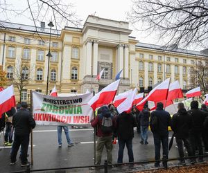 Protest plantatorów tytoniu w Warszawie (3.11.2025)
