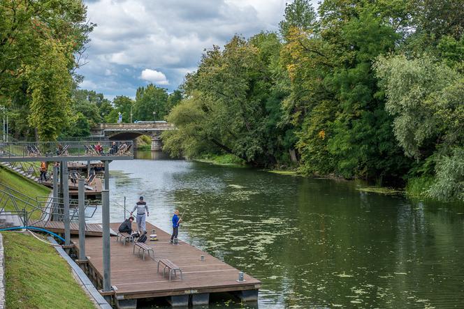 Marina nad Oławą po remoncie