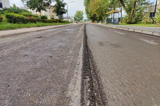 Trwa remont na Plażowej w Siedlcach