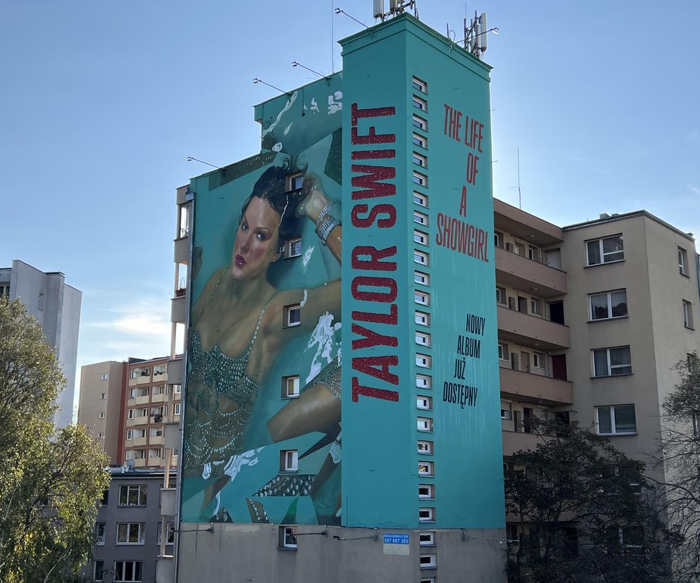 Nowy mural Taylor Swift w Warszawie! Mamy zdjęcia