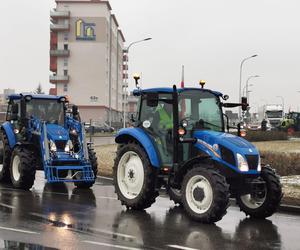 Protest rolników w naszym regionie 