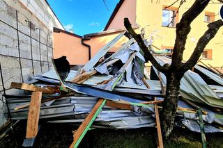 Dudley sieje zniszczenie w Warszawie. Powyrywane drzewa runęły na auta