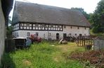 Remont domu szachulcowego w Płóczkach Górnych (Dolny Śląsk)