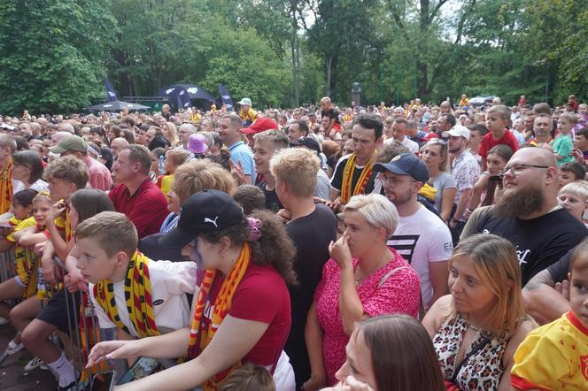 Prezentacja Korony Kielce w Parku Miejskim. 17 lipca 2024