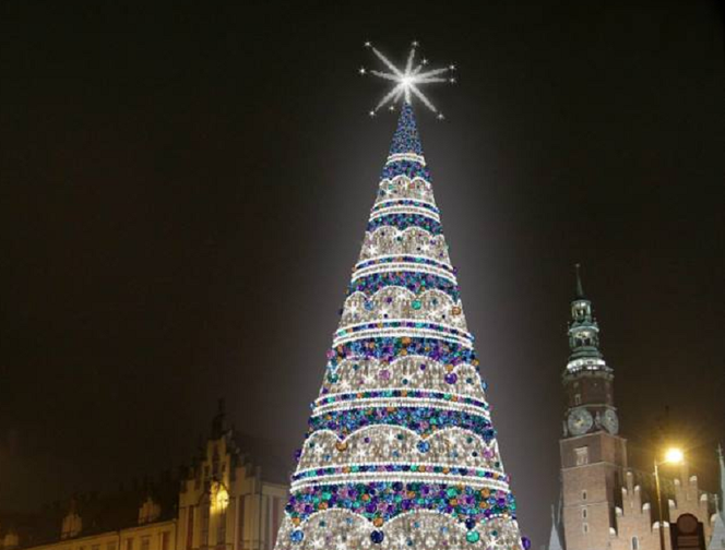 Tak w tym roku będzie wyglądać choinka na wrocławskim rynku