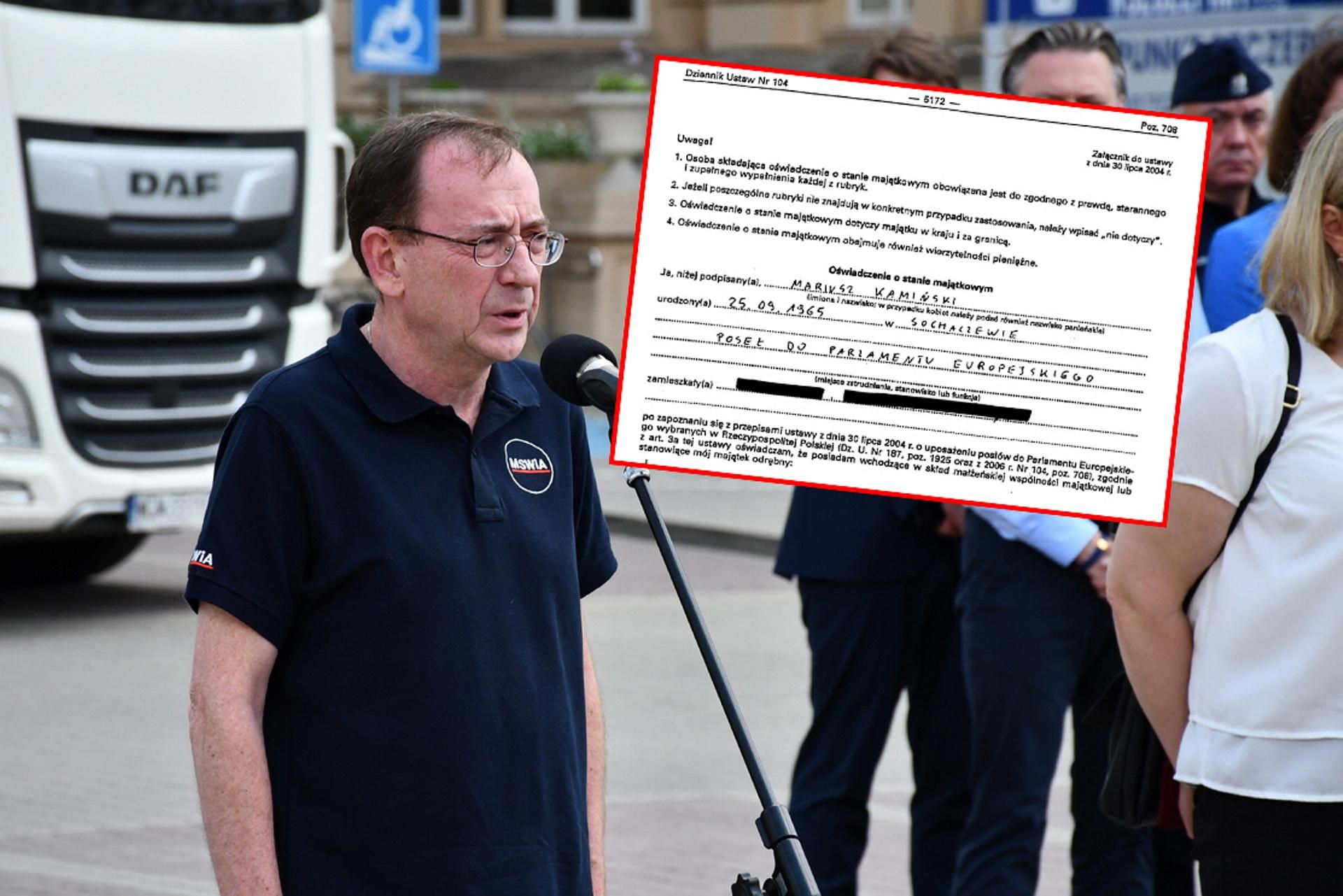 Tyle Mariusz Kamiński zarobił w Parlamencie Europejskim! Jest nowe oświadczenie mają…