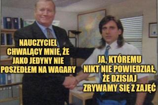 Najlepsze memy na dzień wagarowicza. Wy też urywaliście się z lekcji? 