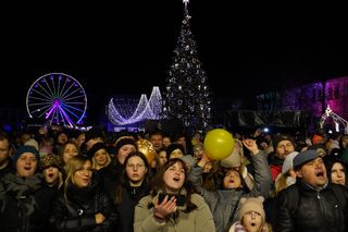 Poznaniacy przywitali 2025 rok 