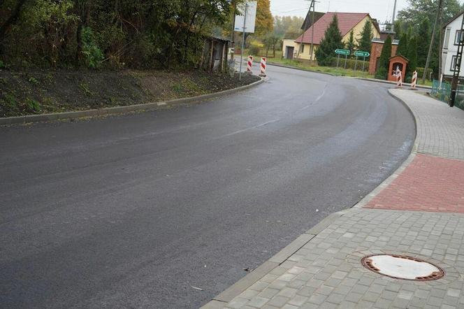 Przebudowa drogi w Krosinie zakończona