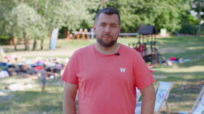 Maciej Mańczak - organizator akcji