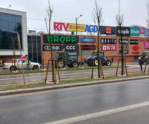 Protest rolników w Olsztynie 20 lutego