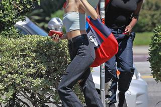 Kendall Jenner na ulicach West Hollywood