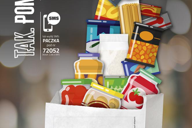 Caritas - Zbiórka żywności TAK! Pomagam!