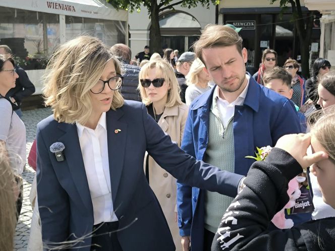 Magdalena Biejat w Lesznie 